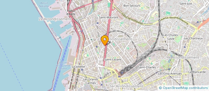 localisation de l'entreprise UNIVERSAL EXPORT à MARSEILLE
