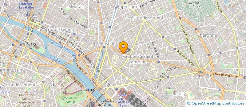 localisation de l'entreprise UNIVERSAL FINANCE  PARIS 12