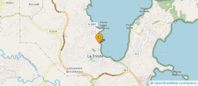 localisation de l'entreprise UNIVERSAL FLASH  LA TRINITE