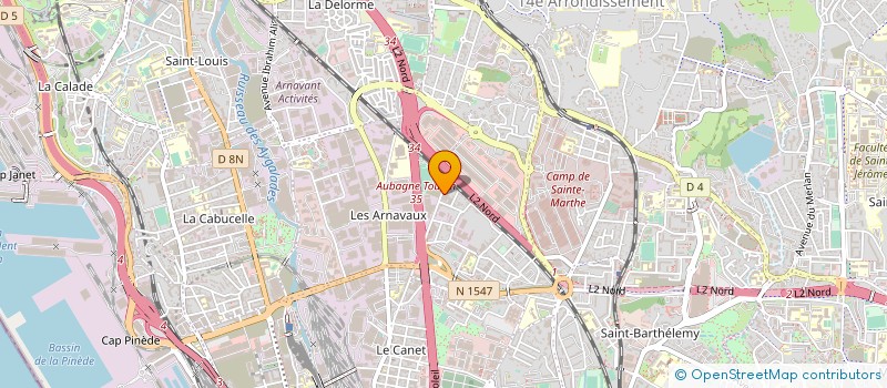 localisation de l'entreprise UNIVERSAL FRANCE VIETNAM à MARSEILLE