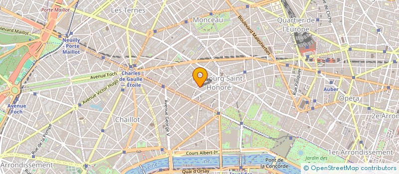 localisation de l'entreprise UNIVERSAL IMMO  PARIS