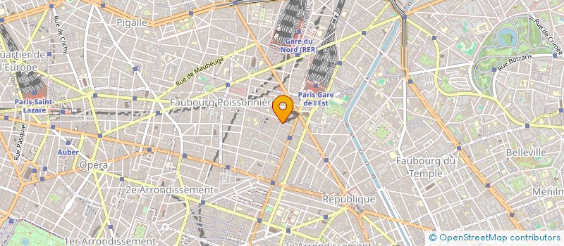 localisation de l'entreprise UNIVERSAL INTERNATIONAL  PARIS