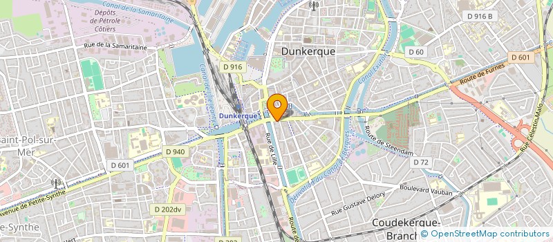 localisation de l'entreprise UNIVERSAL KEY à DUNKERQUE