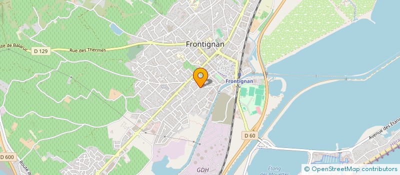 localisation de l'entreprise UNIVERSAL KRAV MAGA à FRONTIGNAN