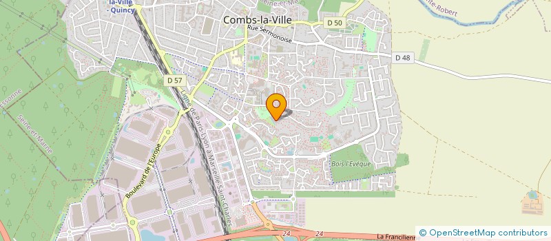 localisation de l'entreprise UNIVERSAL PROTECTION PRIVEE à COMBS-LA-VILLE