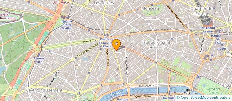 localisation de l'entreprise UNIVERSAL SCORING  PARIS