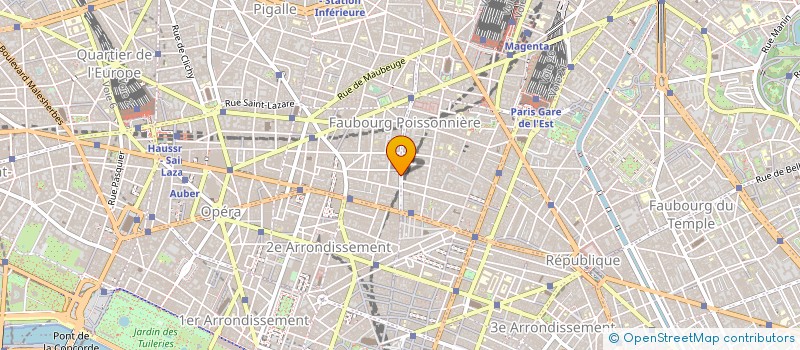 localisation de l'entreprise UNIVERSAL SECURITE PRIVEE  PARIS