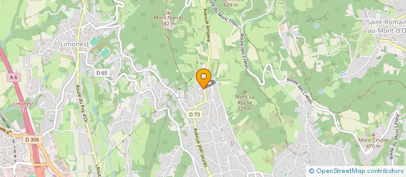 localisation de l'entreprise UNIVERSAL TIMING  SAINT-DIDIER-AU-MONT-D'OR