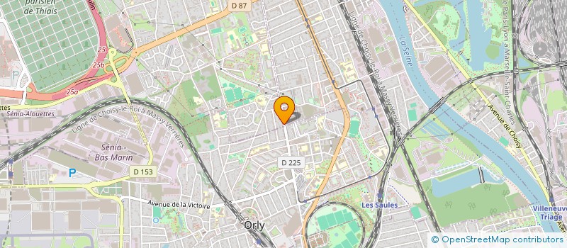 localisation de l'entreprise UNIVERSAL TOP TRADE SELECT  THIAIS