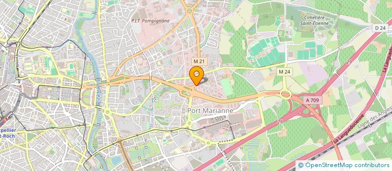 localisation de l'entreprise UNIVERSAL WEEDING à MONTPELLIER