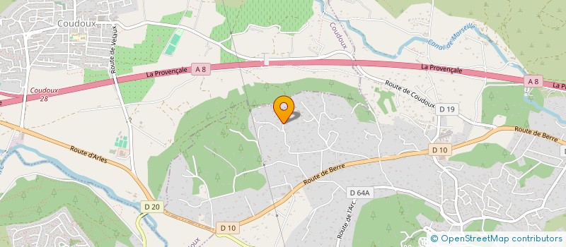 localisation de l'entreprise UNIVERSALITE  VENTABREN