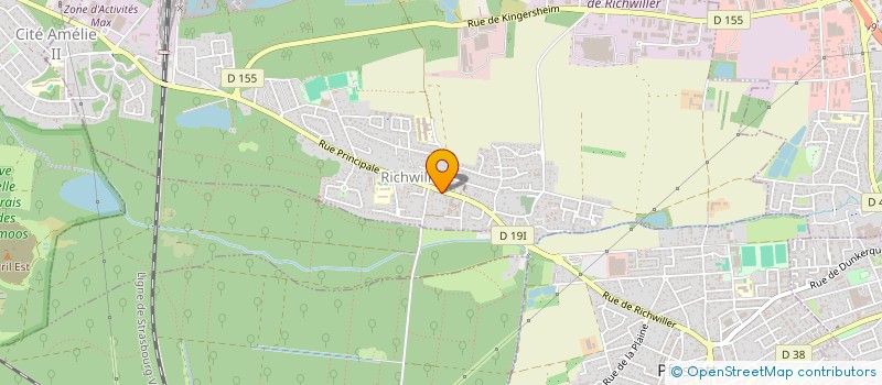 localisation de l'entreprise UNIVERSALLER  RICHWILLER