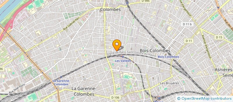 localisation de l'entreprise UNIVERSALLES à COLOMBES