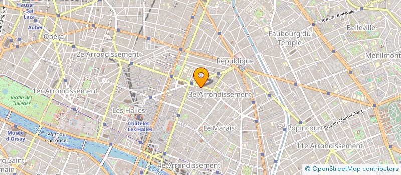 localisation de l'entreprise UNIVERSE DIGITAL PRODUCTION  PARIS