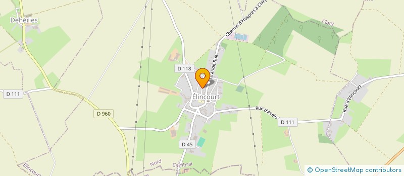 localisation de l'entreprise UNIVERSE EVENTS  ELINCOURT