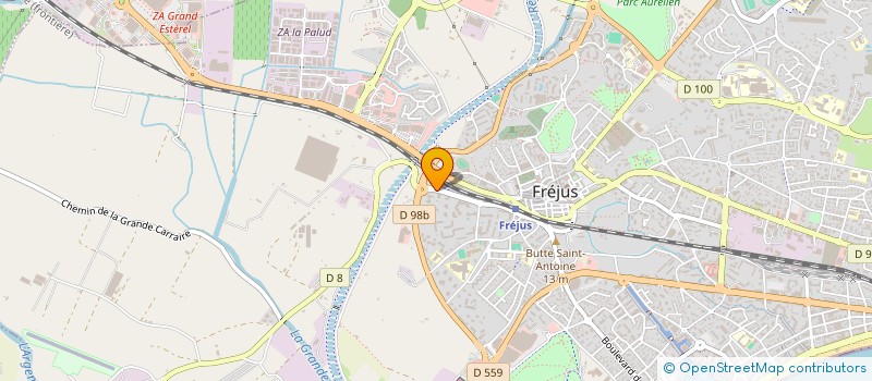 localisation de l'entreprise UNIVERSE GROUP à FREJUS