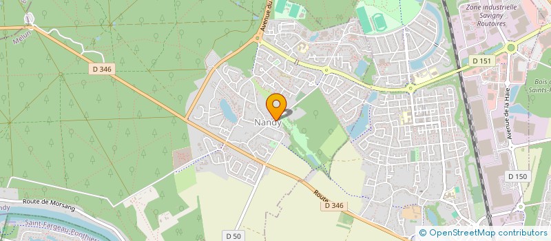 localisation de l'entreprise UNIVERSEL HOME à NANDY