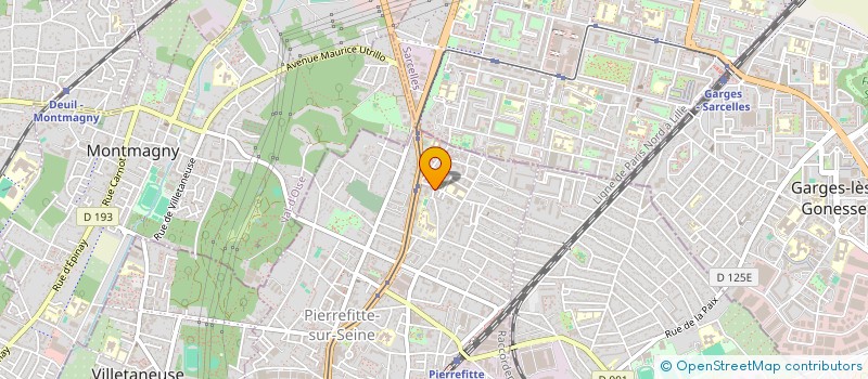 localisation de l'entreprise UNIVERSEL SECURITE à PIERREFITTE-SUR-SEINE