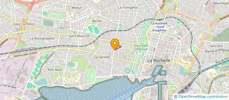 localisation de l'entreprise UNIVERSEL SYSTEME OKAIO à LA ROCHELLE