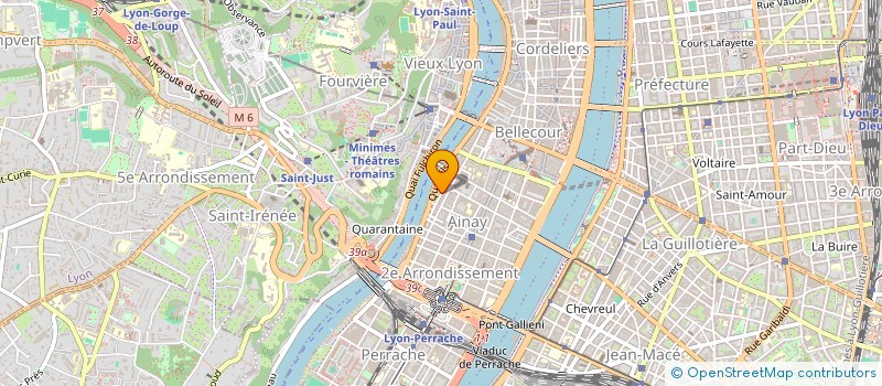 localisation de l'entreprise UNIVERSELLES à LYON