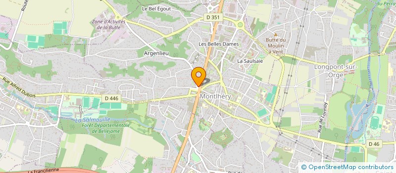 localisation de l'entreprise UNIVERSELS BATIMENTS  LEUVILLE-SUR-ORGE