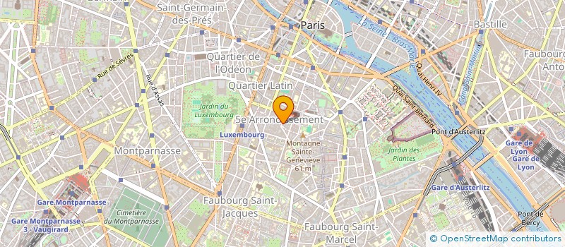 localisation de l'entreprise UNIVERSITE COPIE SERVICE à PARIS