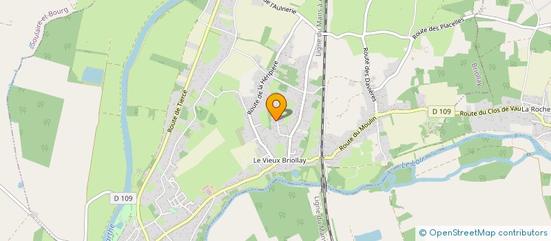 localisation de l'entreprise UNIVERSITE D'ANGERS MODEL UNITED NATIONS (UAMUN)  BRIOLLAY