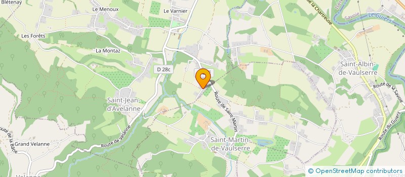 localisation de l'entreprise UNIVERSITE D ETE EN IMMUNOTOXICOLOGIE  SAINT-JEAN-D'AVELANNE