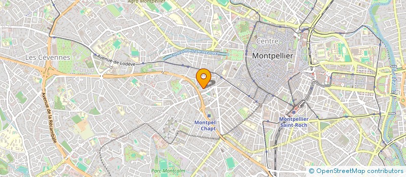 localisation de l'entreprise UNIVERSITE DE FIGUEROLLES à MONTPELLIER