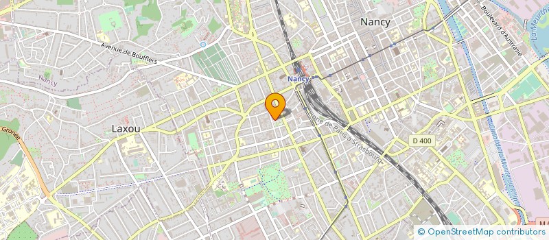 localisation de l'entreprise UNIVERSITE DE LA CULTURE PERMANENTE à NANCY