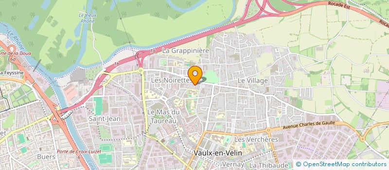 localisation de l'entreprise UNIVERSITE DE LA FINANCE  VAULX-EN-VELIN