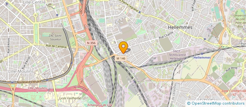 localisation de l'entreprise UNIVERSITE DU TEMPS LIBRE à LILLE