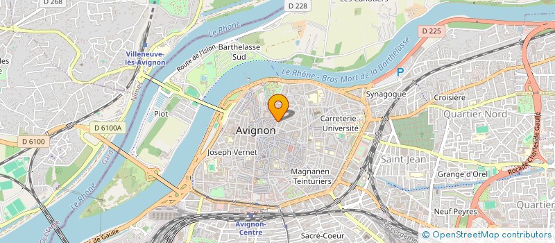 localisation de l'entreprise UNIVERSITE DU TEMPS LIBRE à AVIGNON