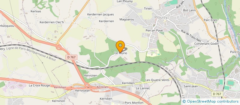 localisation de l'entreprise UNIVERSITE DU TEMPS LIBRE GUINGAMP à GUINGAMP