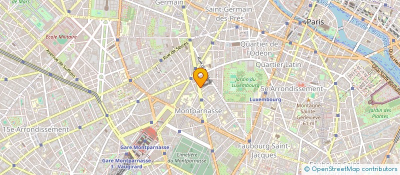 localisation de l'entreprise UNIVERSITE ENTREPRISE FORMATION CSAMI  PARIS