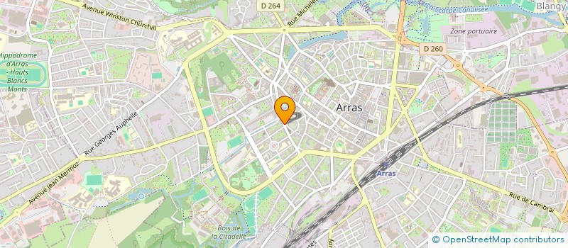 localisation de l'entreprise UNIVERSITE POUR TOUS DE L ARTOIS à ARRAS