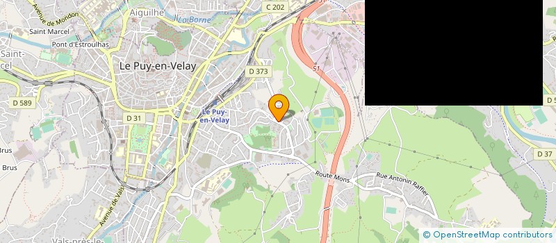 localisation de l'entreprise UNIVERSITE POUR TOUS DE LA HAUTE LOIRE à LE PUY-EN-VELAY
