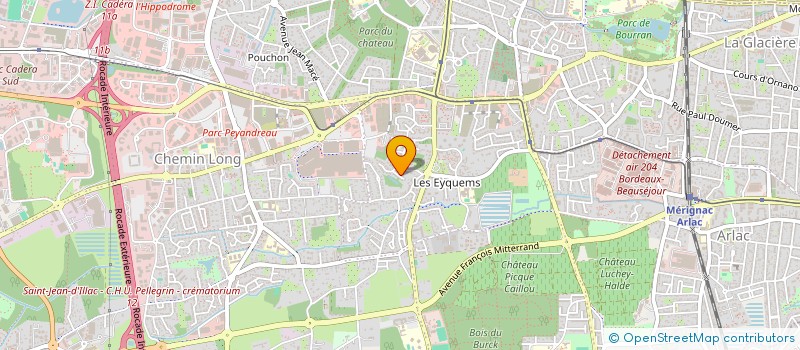 localisation de l'entreprise UNIVERSITE TOUR EIFFEL  MERIGNAC