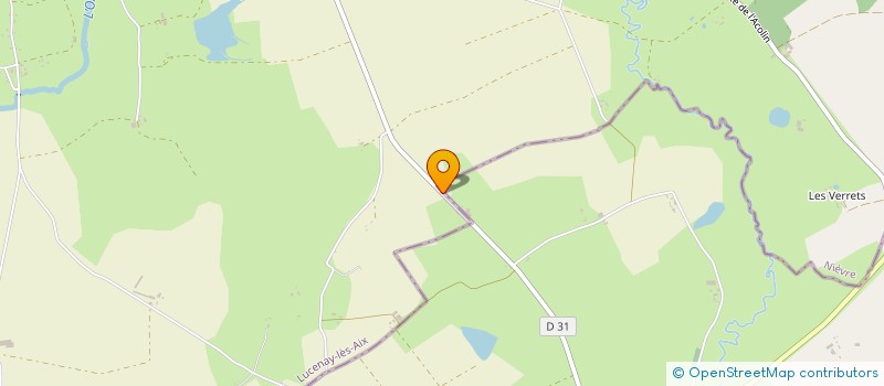 localisation de l'entreprise UNIVERSITES D'ETE DES DESERTS MEDICAUX ET NUMERIQUES  LUCENAY-LES-AIX