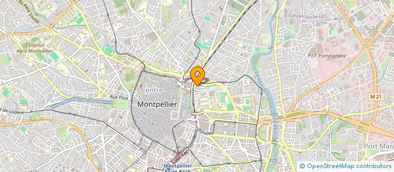 localisation de l'entreprise UNIVERSITY STUDENT SERVICES ASS à MONTPELLIER