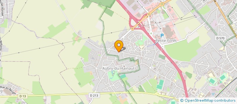 localisation de l'entreprise UNIVERSO BATIMENT  PETITE-FORET