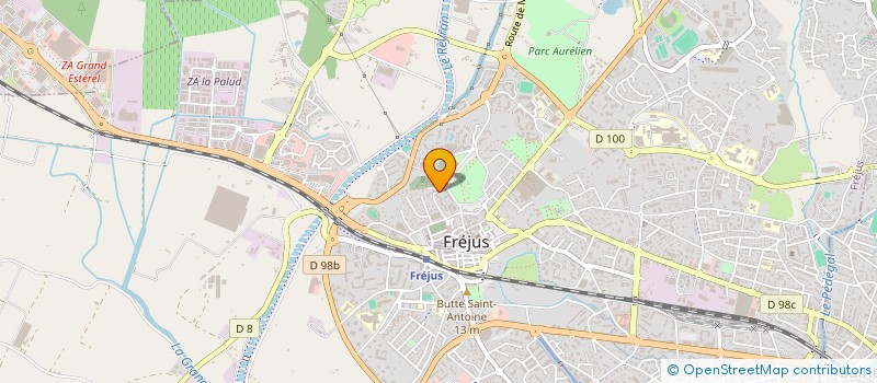 localisation de l'entreprise UNIVERSOL à FREJUS