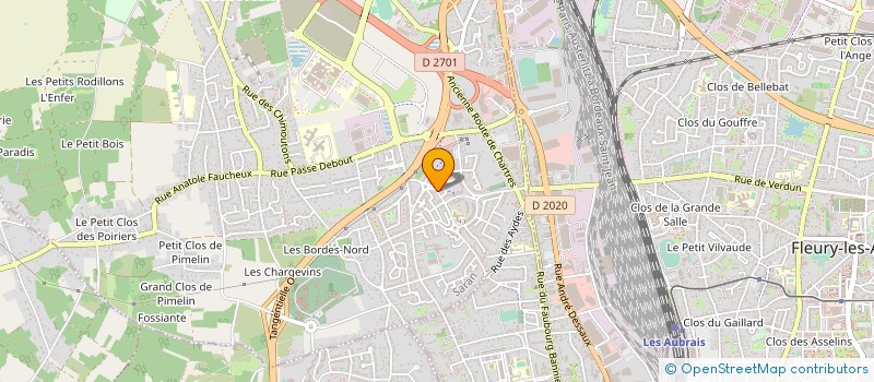 localisation de l'entreprise UNIVERSOLS à SARAN