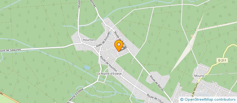 localisation de l'entreprise UNIVERSUM  SAINT-AUBIN-DE-MEDOC