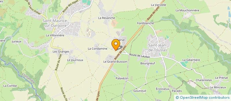 localisation de l'entreprise UNIVERT  CHABANIERE