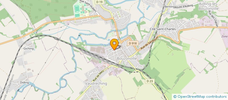 localisation de l'entreprise UNIVERT'FOIN  BOUZONVILLE