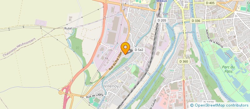 localisation de l'entreprise UNIVIA VENTURES  VILLENOY