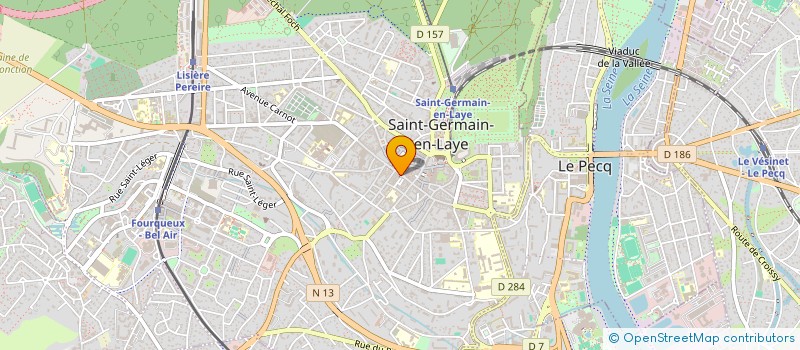 localisation de l'entreprise UNIVIC à SAINT-GERMAIN-EN-LAYE