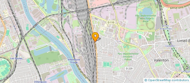 localisation de l'entreprise UNIVR IMMO 2  VILLENEUVE-SAINT-GEORGES