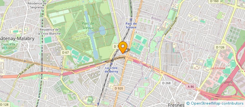 localisation de l'entreprise UNIWEX EUROPE à ANTONY